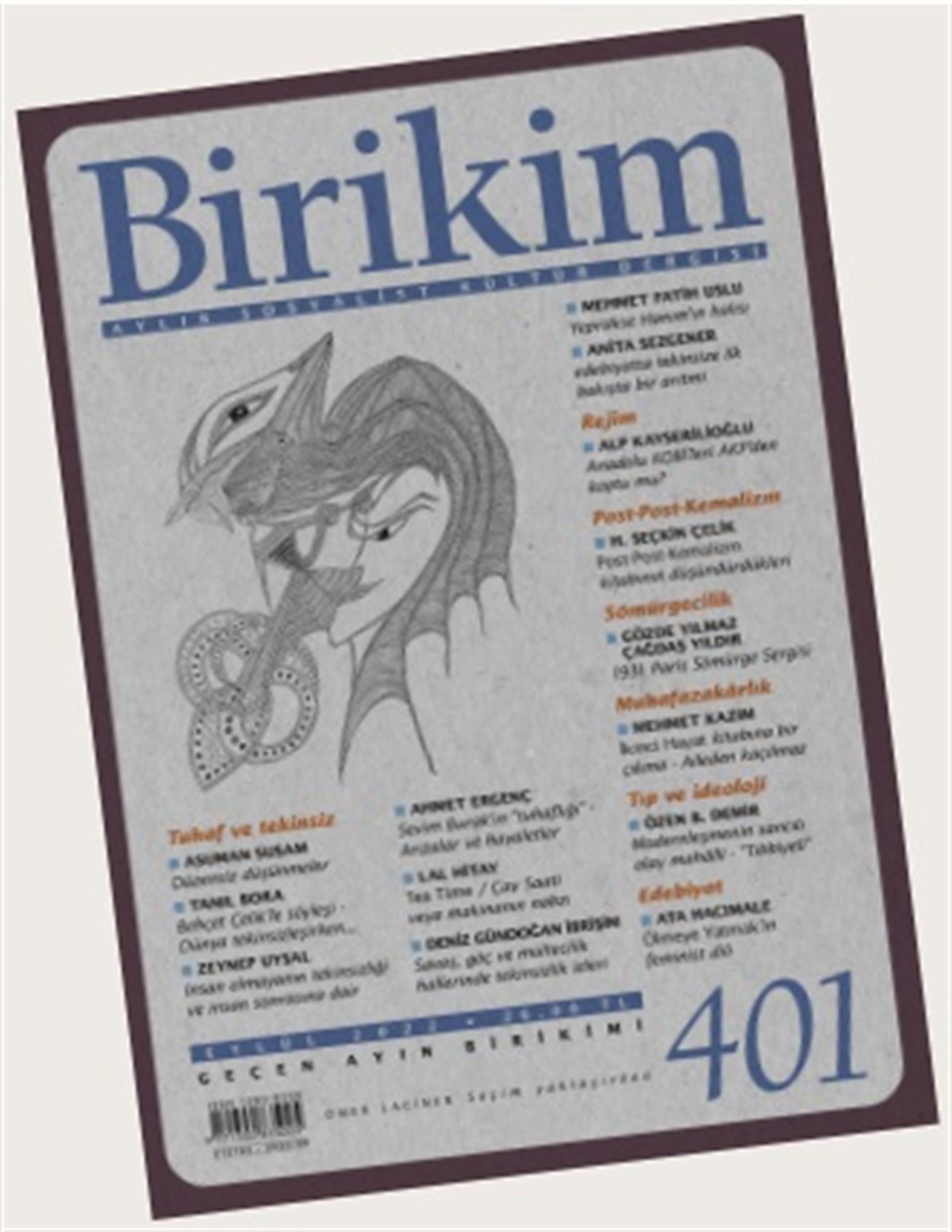 Birikim Say 401 (Eylül 2022)