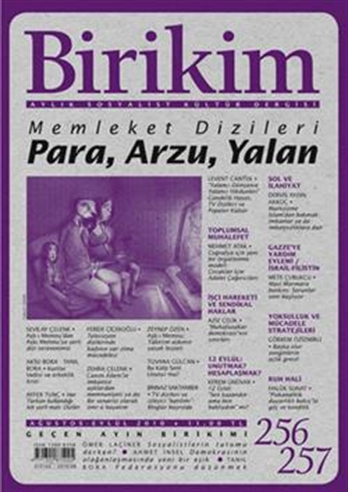 Birikim Sayı 256-257 (Ağustos-Eylül 2010)