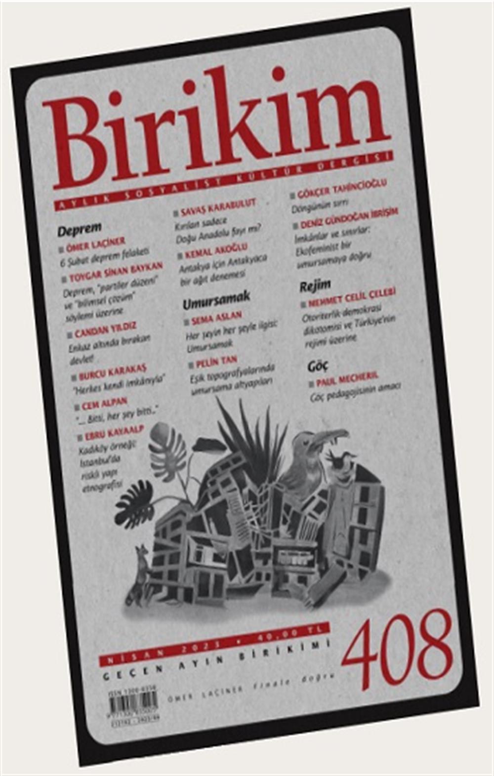 Birikim Sayı 408 / Nisan 2023