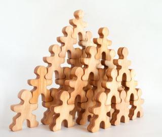 Blokmen 20'li Ahşap Denge Oyunu