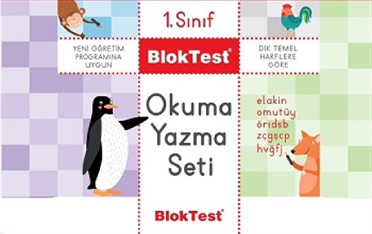 Bloktest 1.Sınıf Okuma Yazma Seti