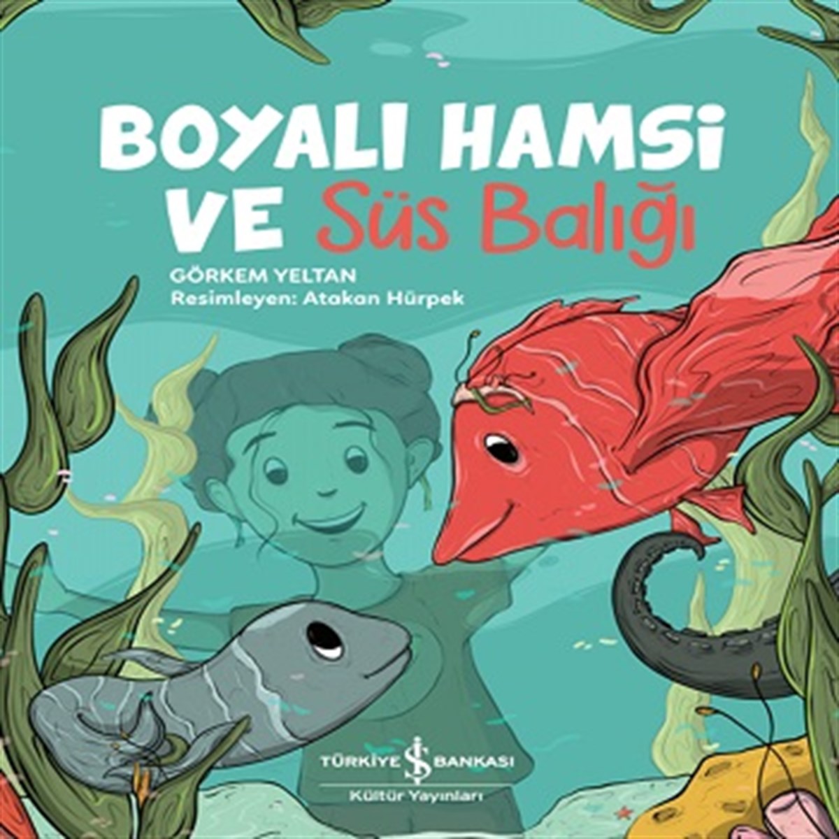 Boyalı Hamsi Ve Süs Balığı