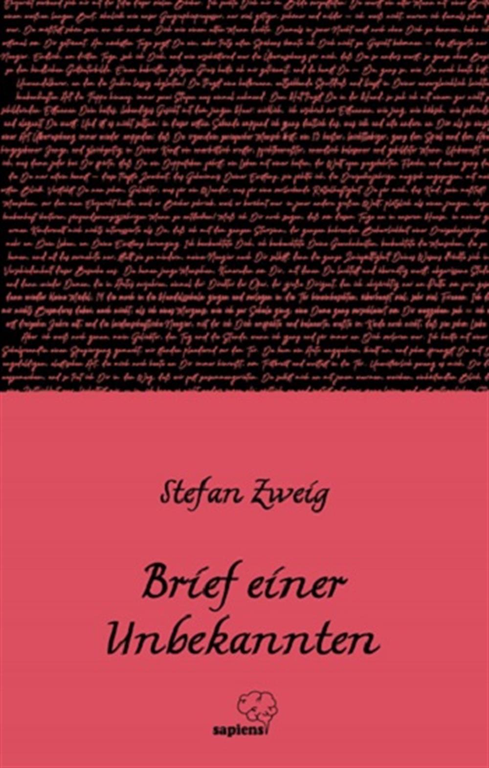 Brief einer Unbekannten / Bilinmeyen Bir Kadının Mektubu (Almanca)