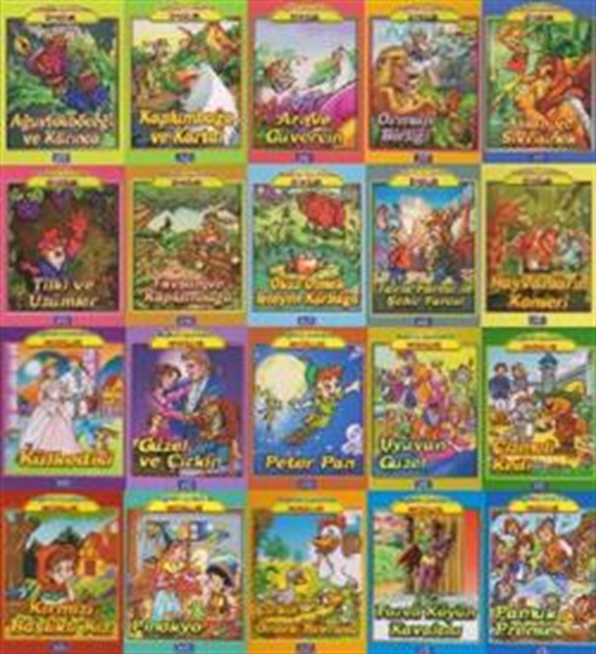 Bugünün Çocuklarına Öyküler ve Masallar (20 Kitap Takım)