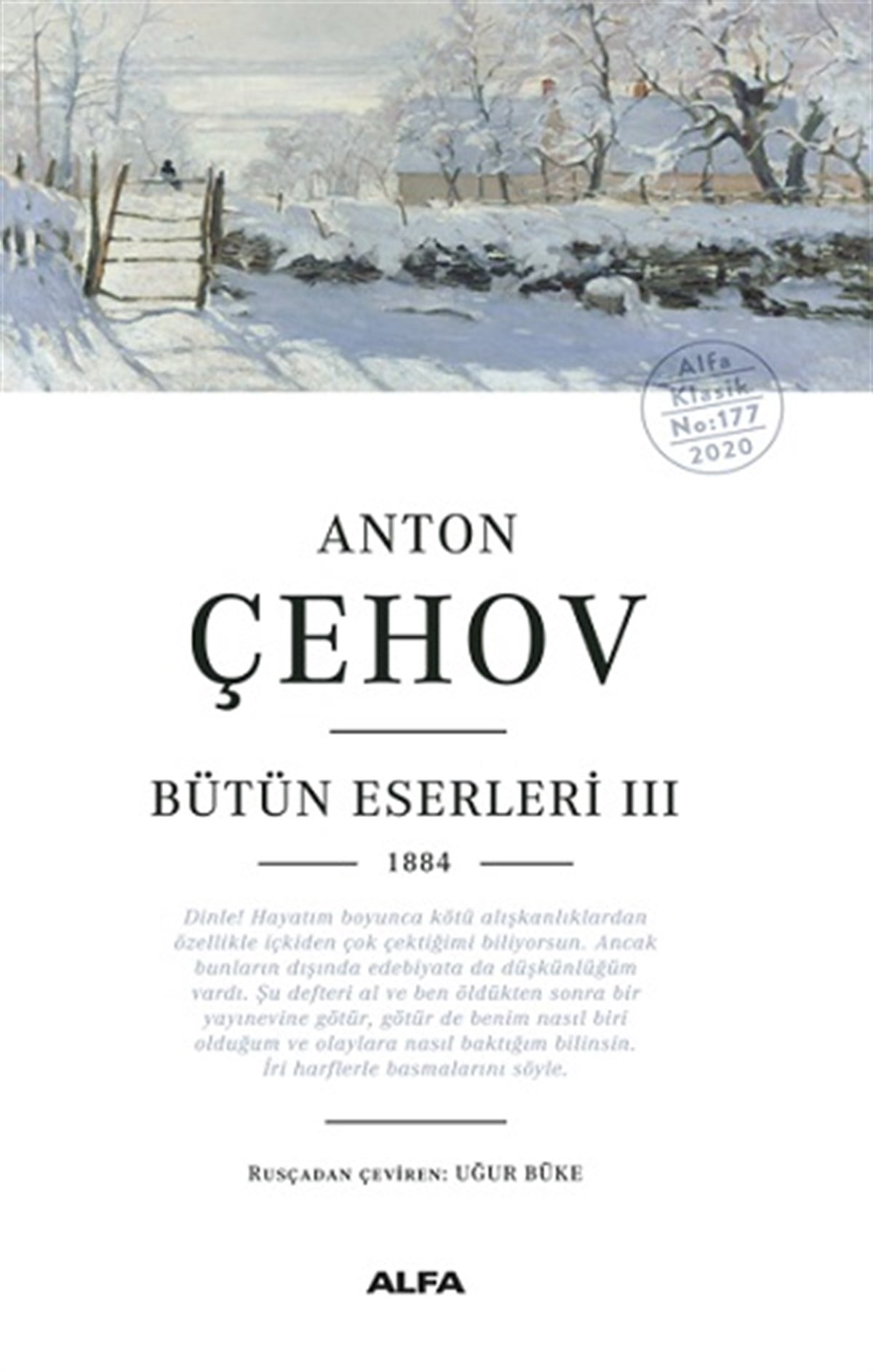 Bütün Eserleri III 1884