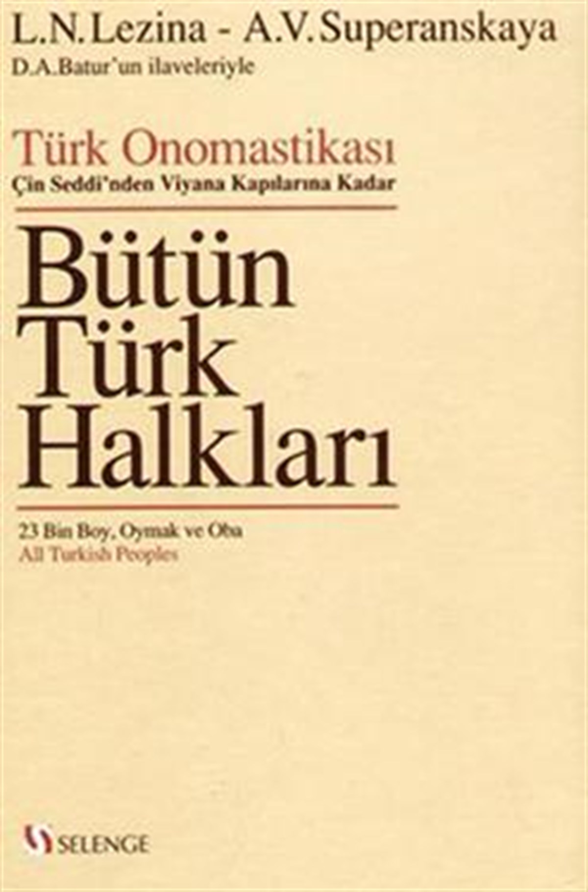 Bütün Türk Halkları
