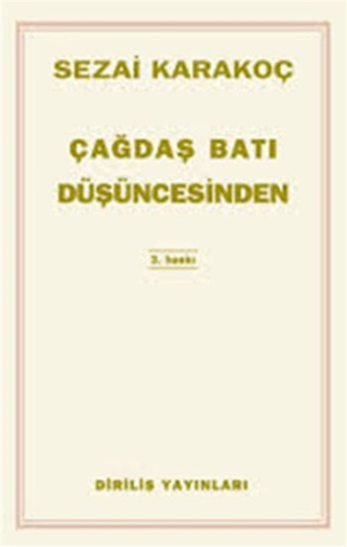 Çağdaş Batı Düşüncesinden Çeviriler