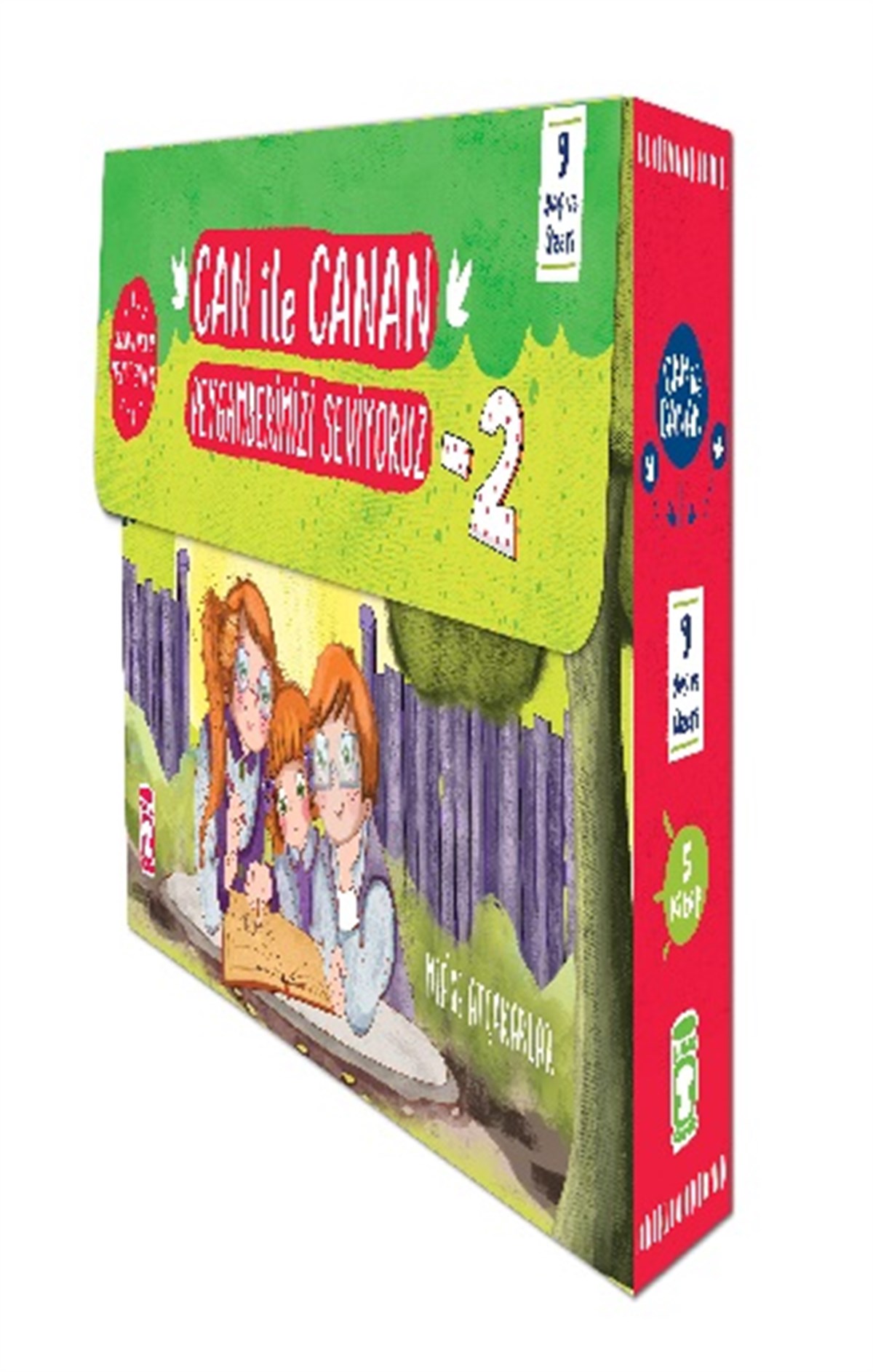 Can İle Canan Peygamberimizi Seviyoruz 2 - Set (5 Kitap)