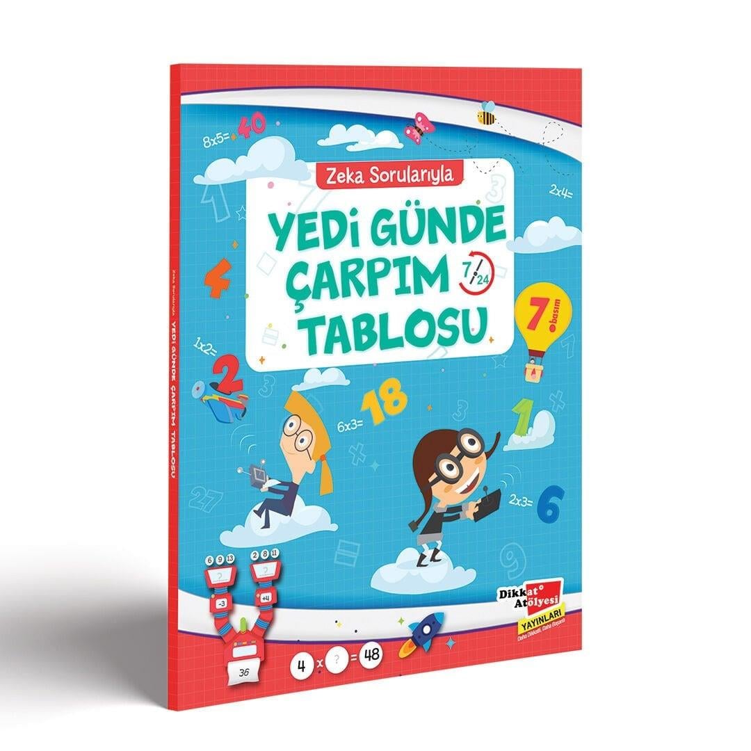Çarpma Öğreten Zeka Sorularıyla Yedi Günde Çarpım Tablosu
