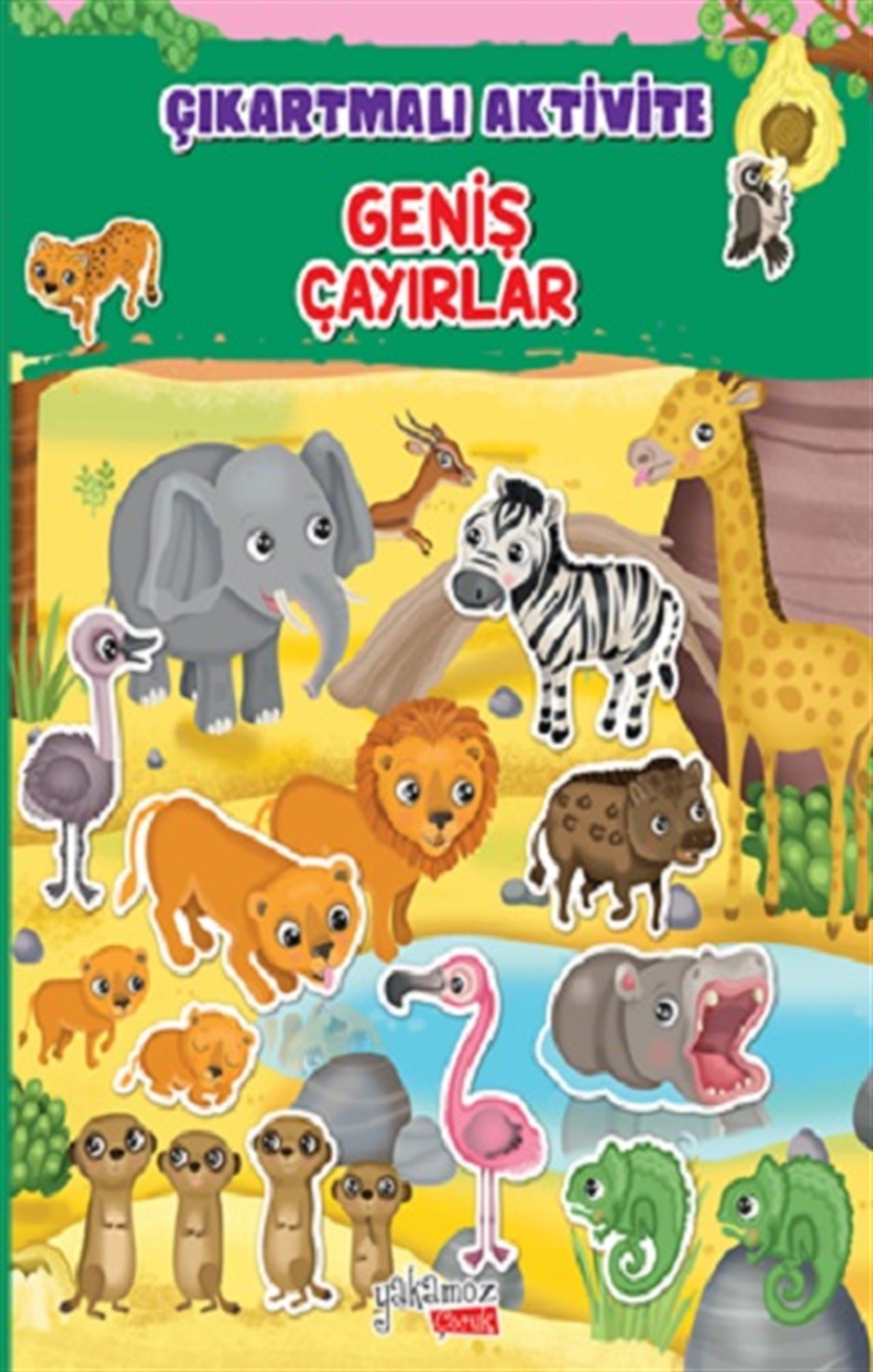 Çıkartmalı Aktivite - Geniş Çayırlar