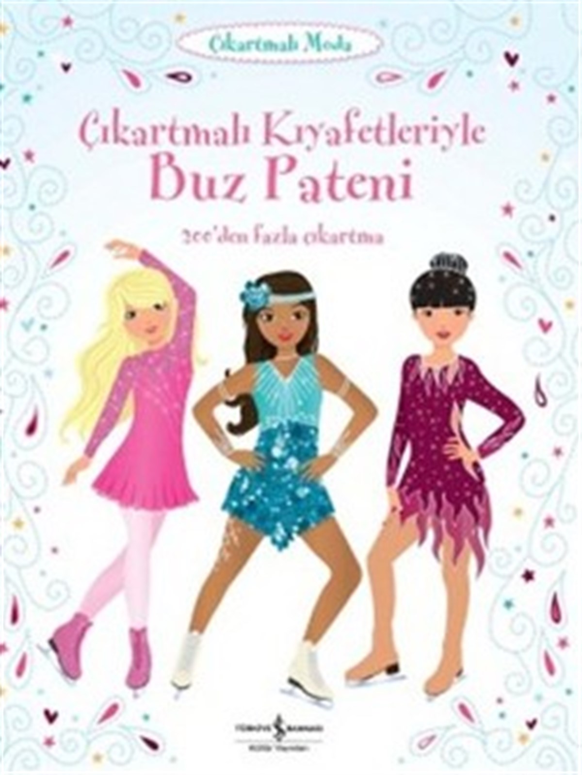 Çıkartmalı Moda-Çıkartmalı Kıyafetleriyle Buz Pateni