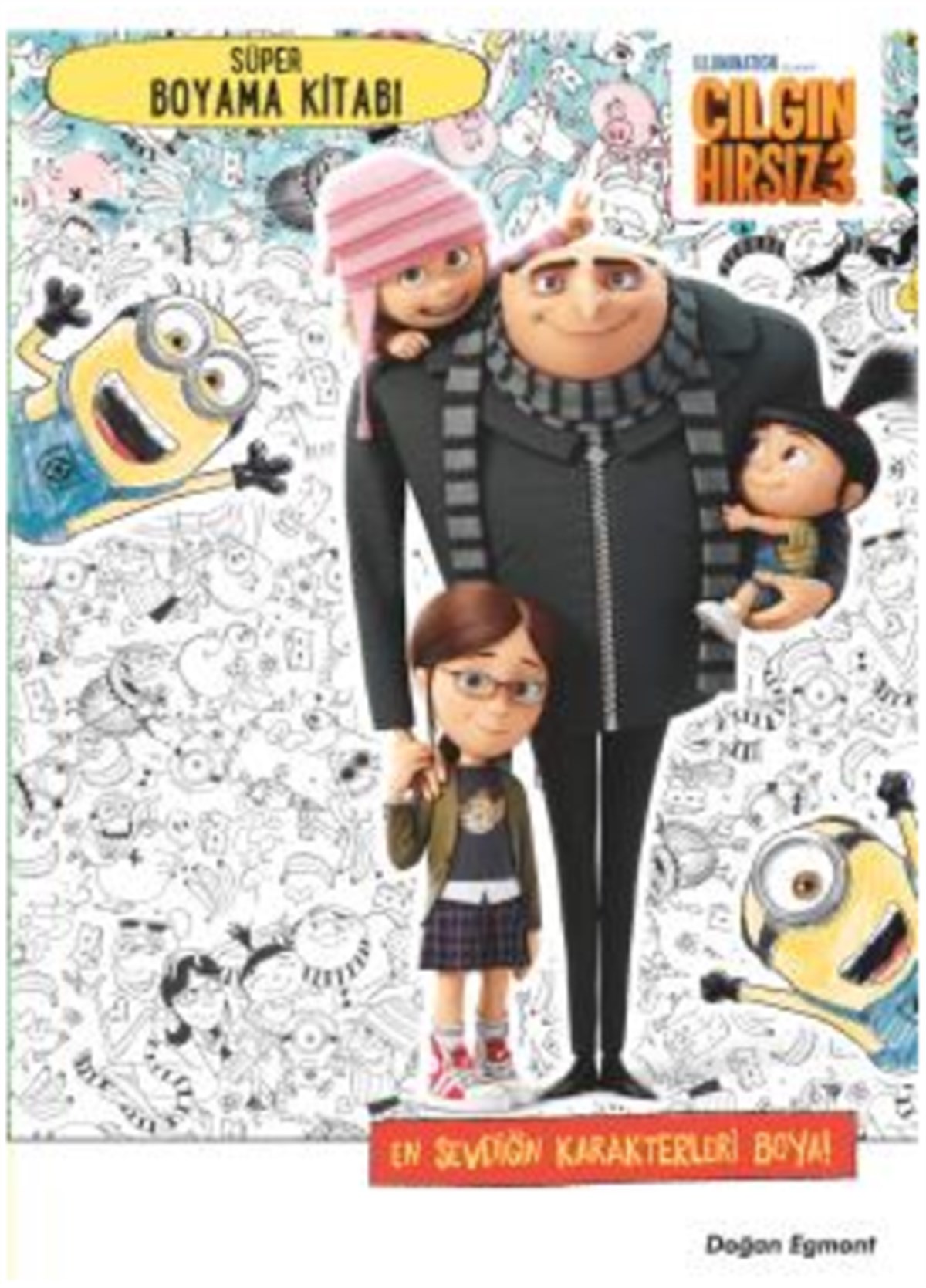 Çılgın Hırsız 3 - Süper Boyama Kitabı