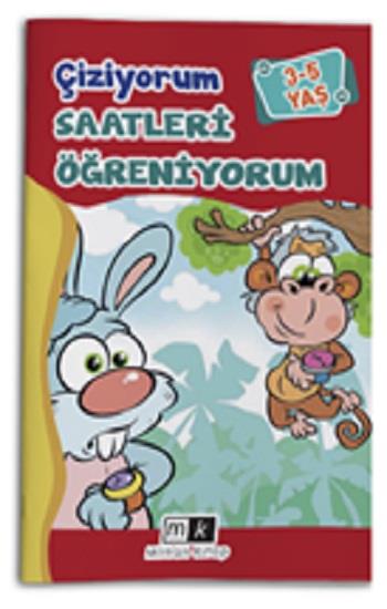 Çiziyorum Saatleri Öğreniyorum 3-5 yaş