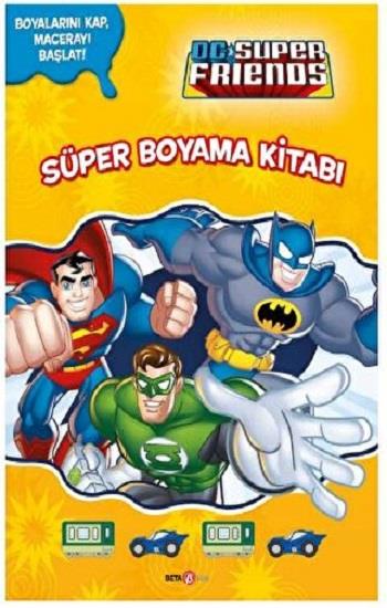 DC SUPER FRIENDS SUPER BOYAMA KİTABI