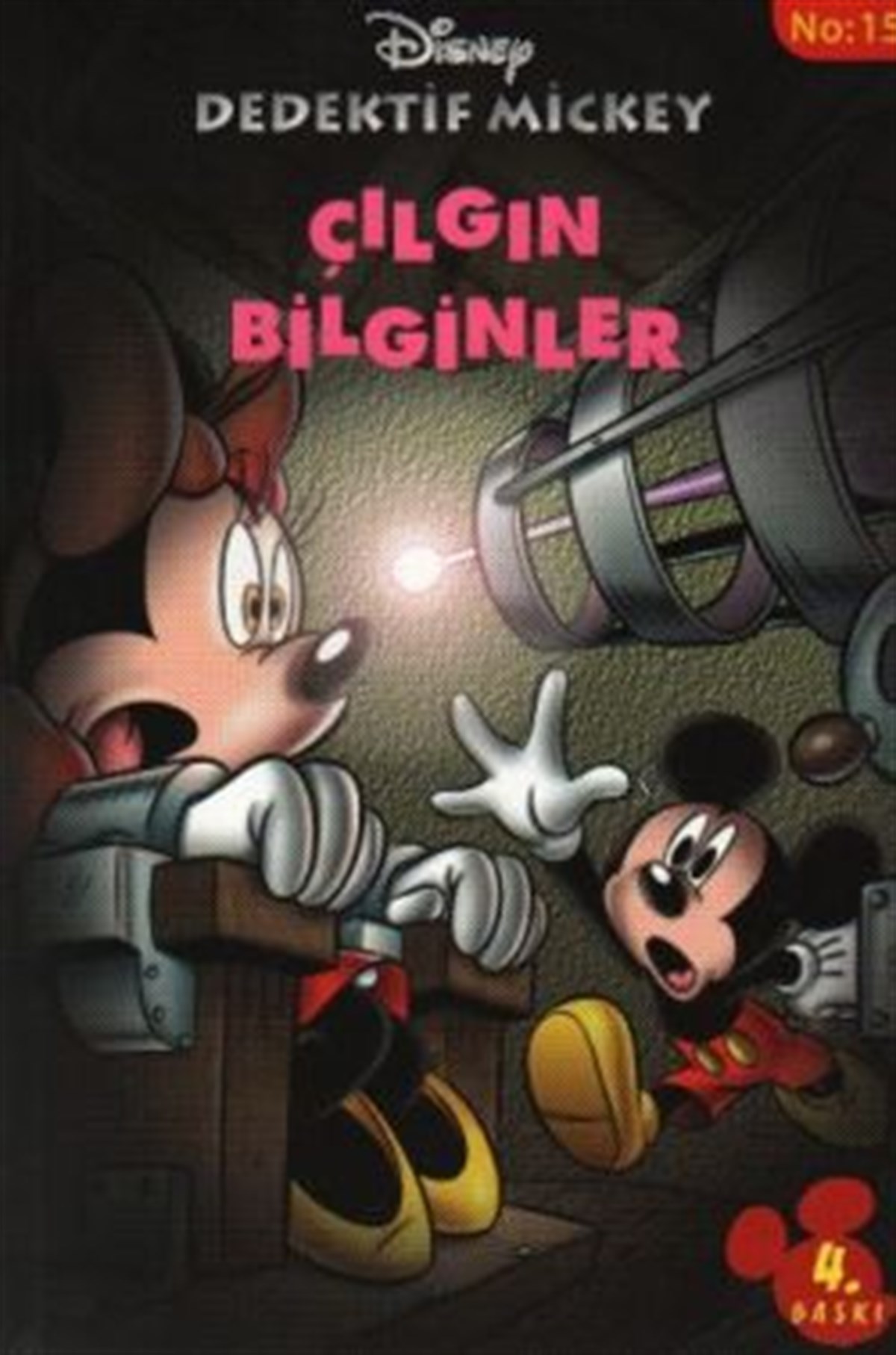 Dedektif Mickey 15: Çılgın Bilginler