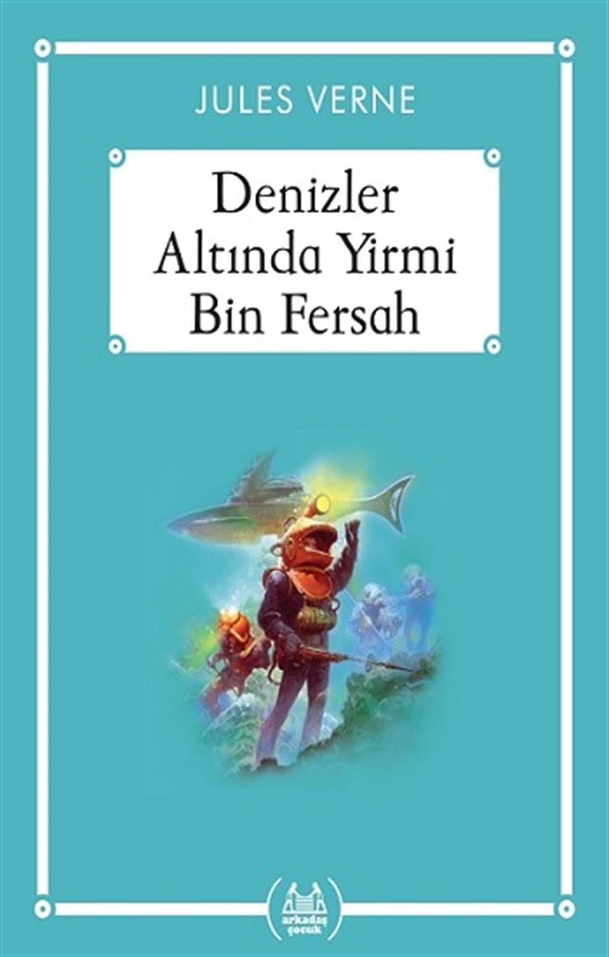 Denizler Altında Yirmi Bin Fersah (Gökkuşağı Cep Kitap)