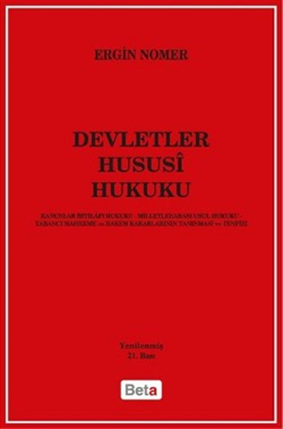 Devletler Hususi Hukuku
