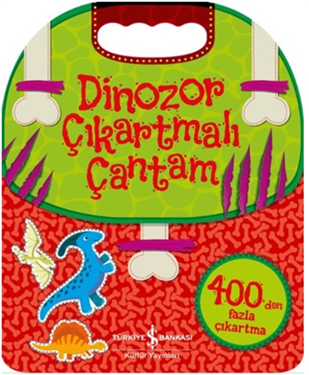 Dinozor Çıkartmalı Çantam