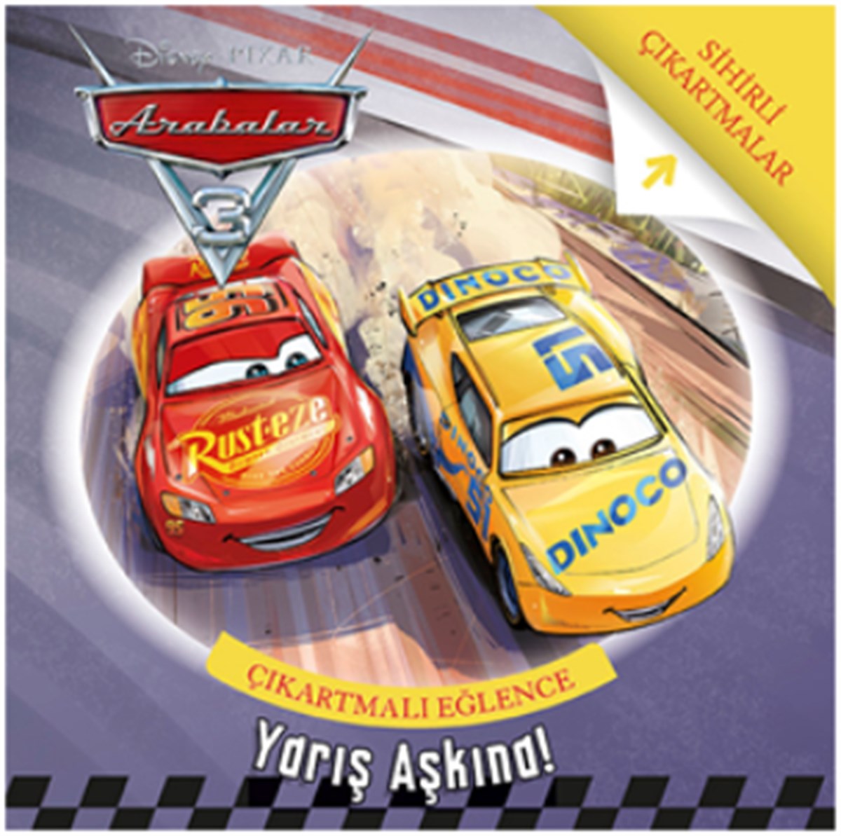 Disney Arabalar 3 - Yarış Aşkına - Çıkartmalı Eğlence