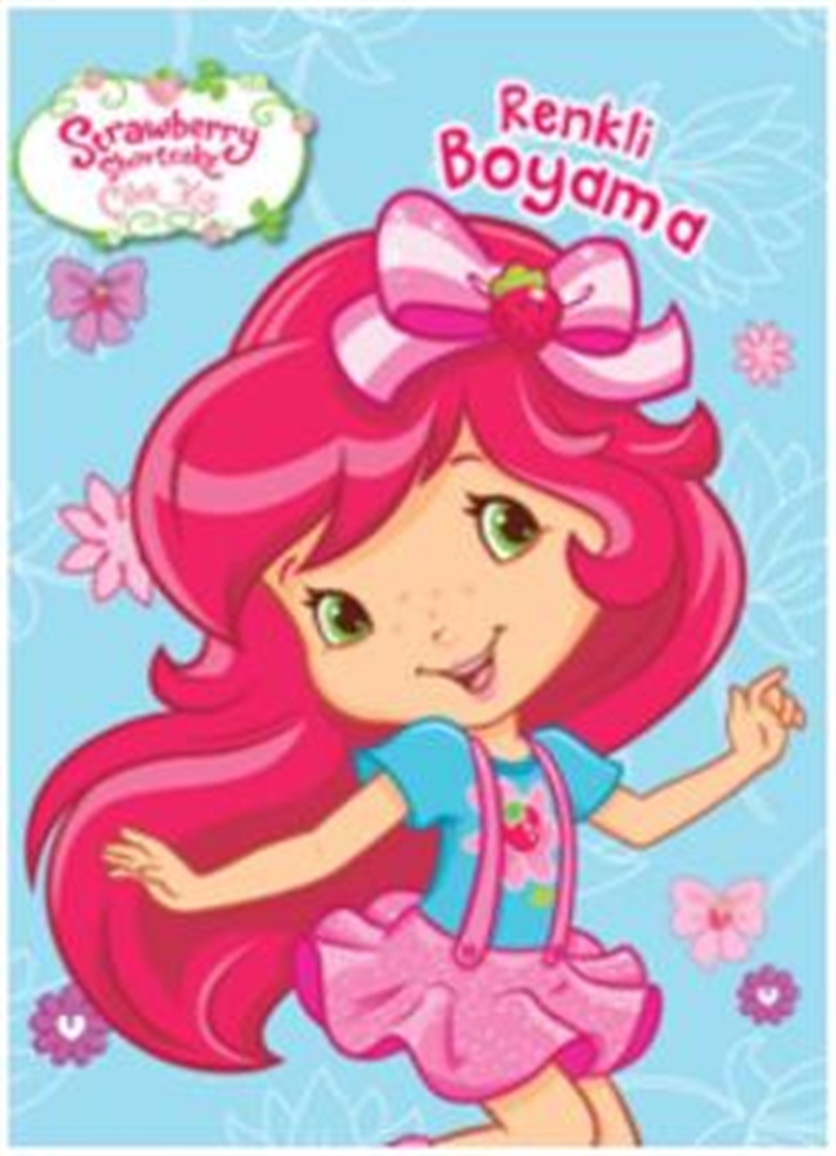 Disney Çilek Kız Renkli Boyama