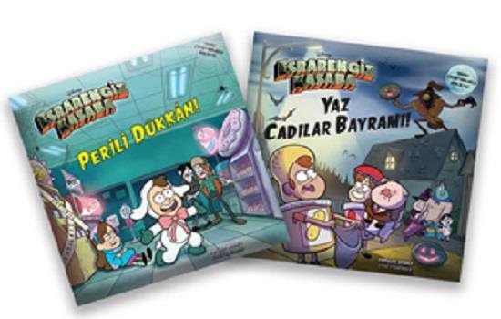 Disney Esrarengiz Kasaba Çıkartmalı Hikaye Seti 2 Kitap