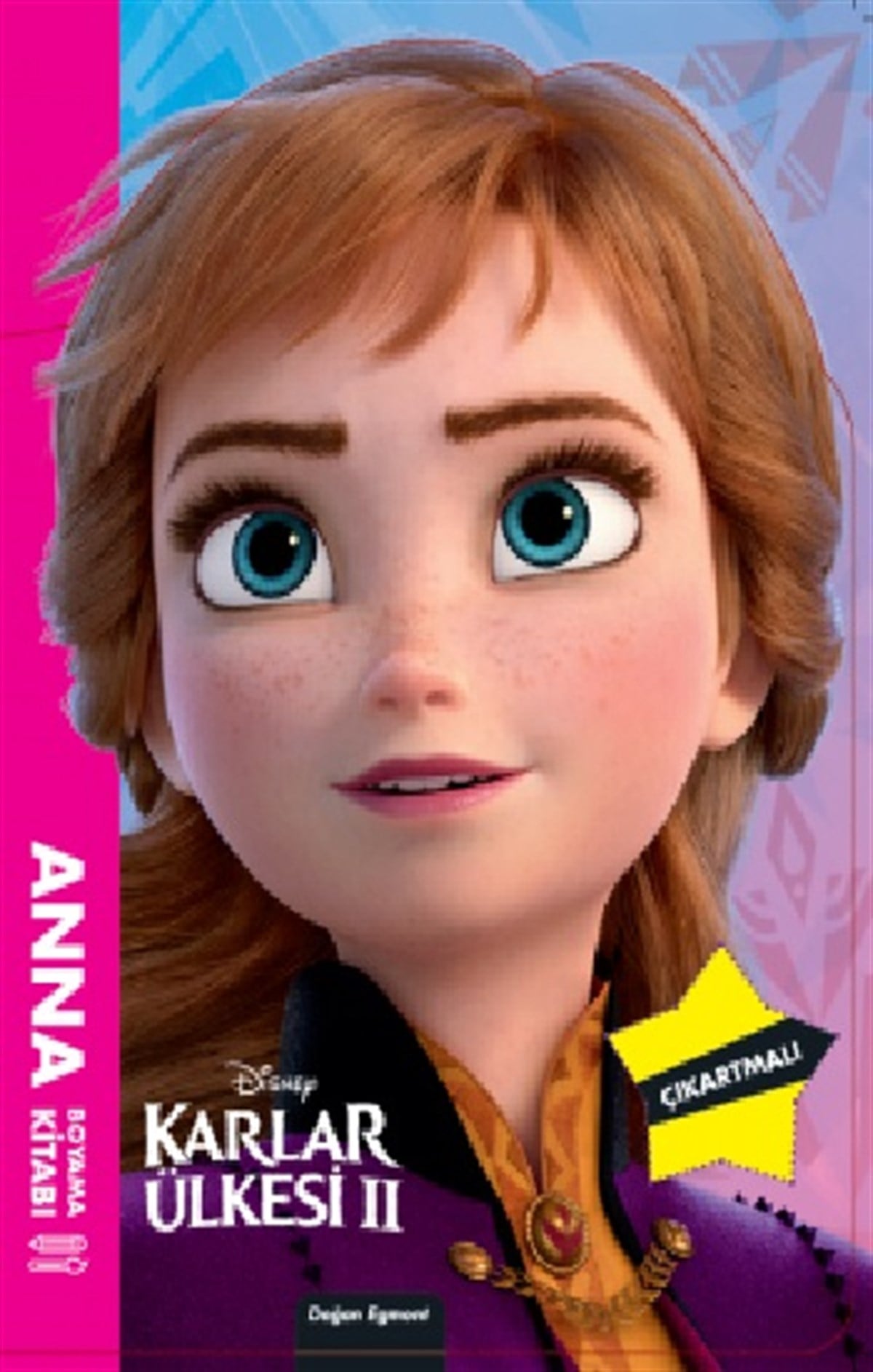 Disney Karlar Ülkesi - 2 Anna Maskeli Boyama