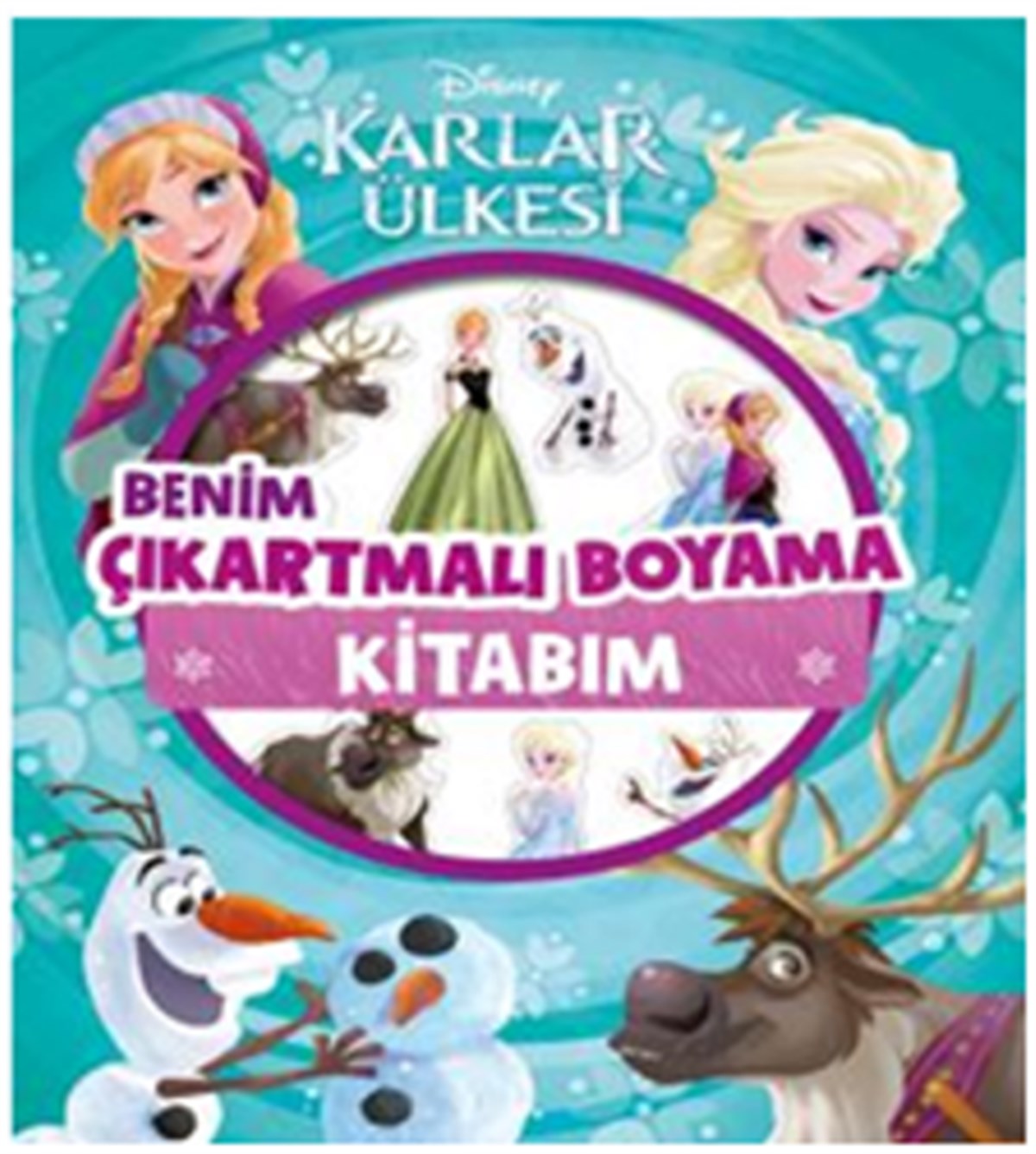 Disney Karlar Ülkesi - Benim Çıkartmalı Boyama Kitabım