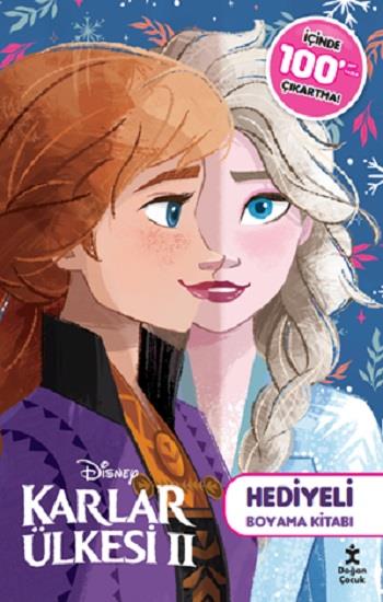 Disney Karlar Ülkesi 2 100 Çıkartma Hediyeli Boyama Kitabı