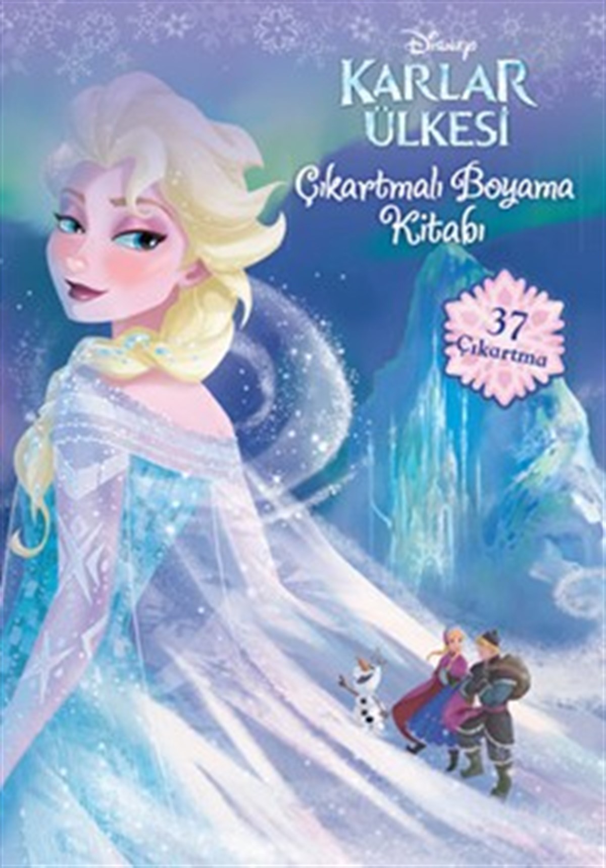 Disney Karlar Ülkesi Çıkartmalı Boyama Kitabı