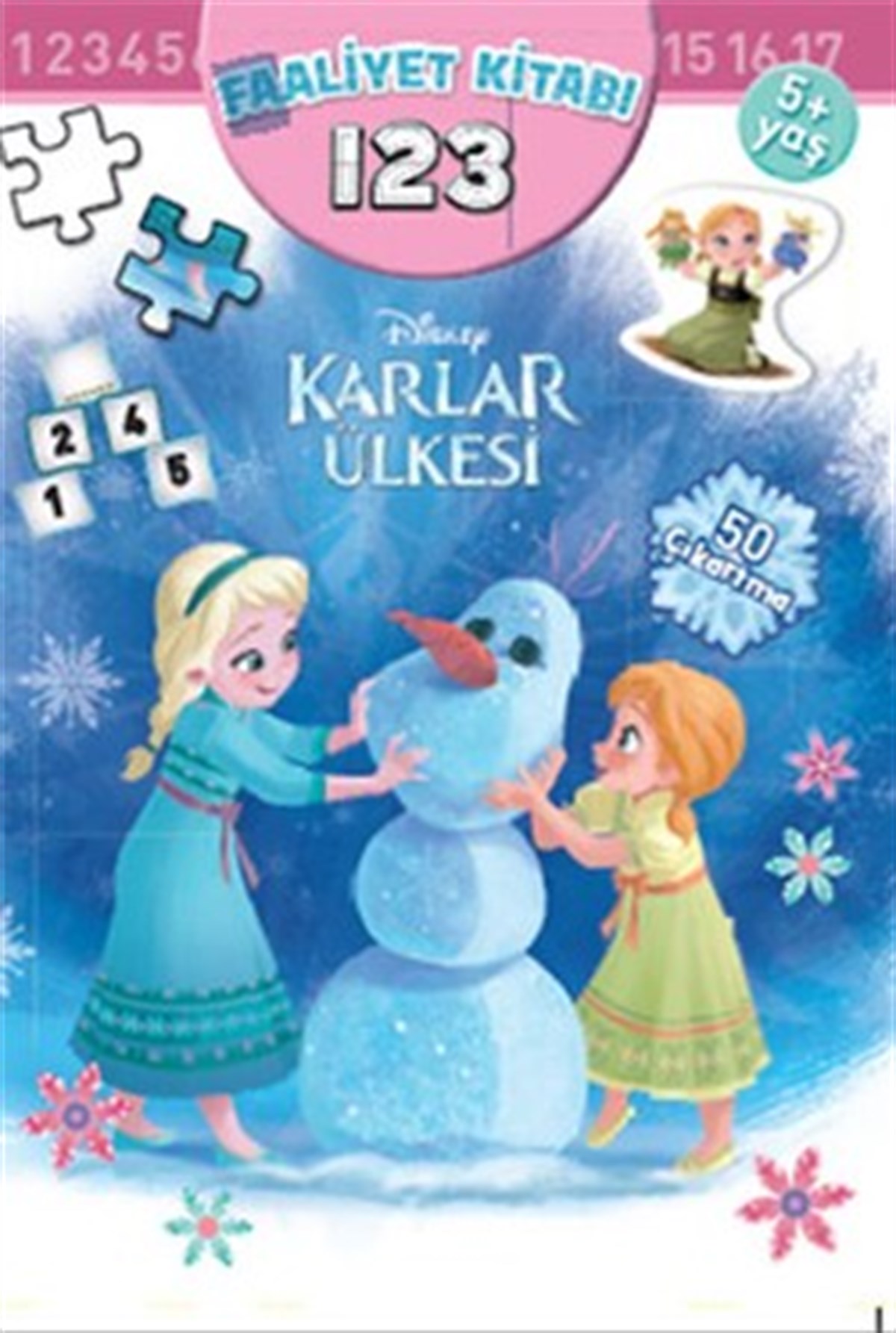 Disney Karlar Ülkesi Faaliyet Kitabı 1 2 3