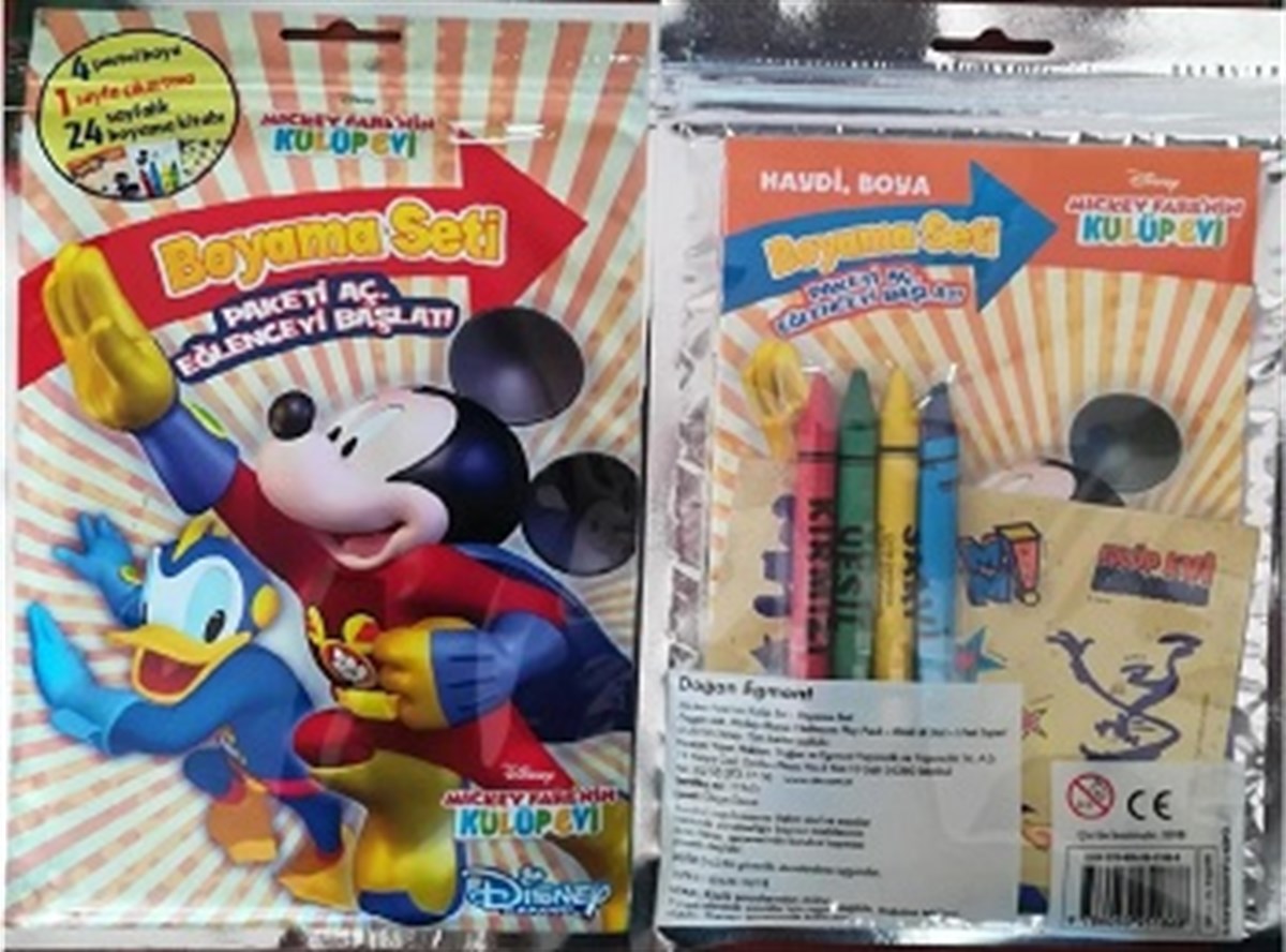 Disney Mickey Boyama Seti