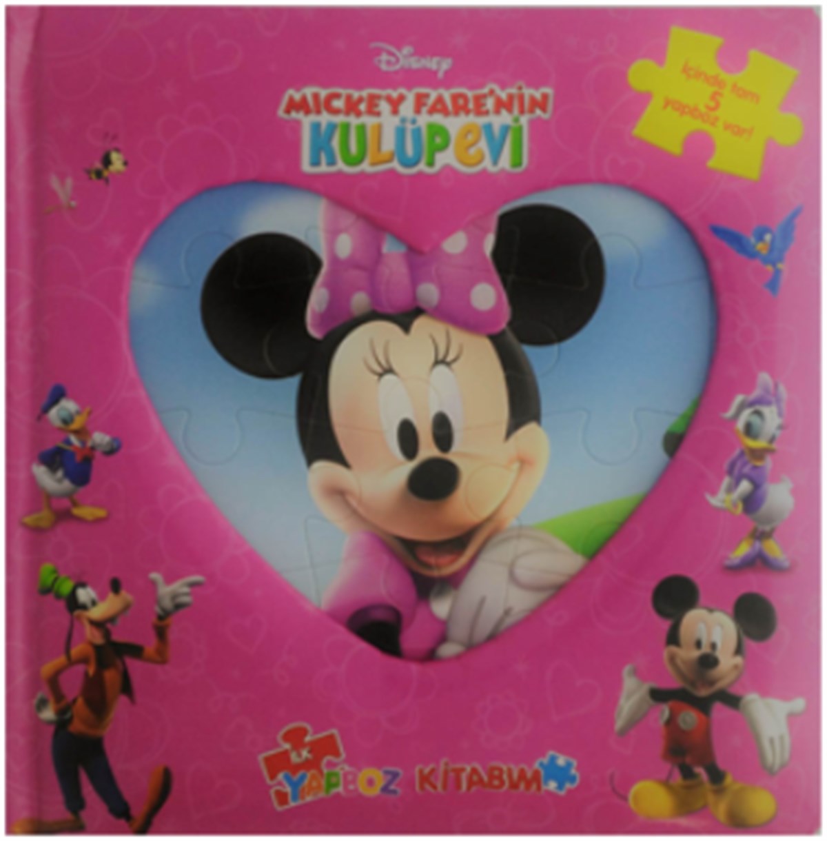 Disney Mickey Fare'nin Kulüp Evi - Minnie İlk Yapboz Kitabım