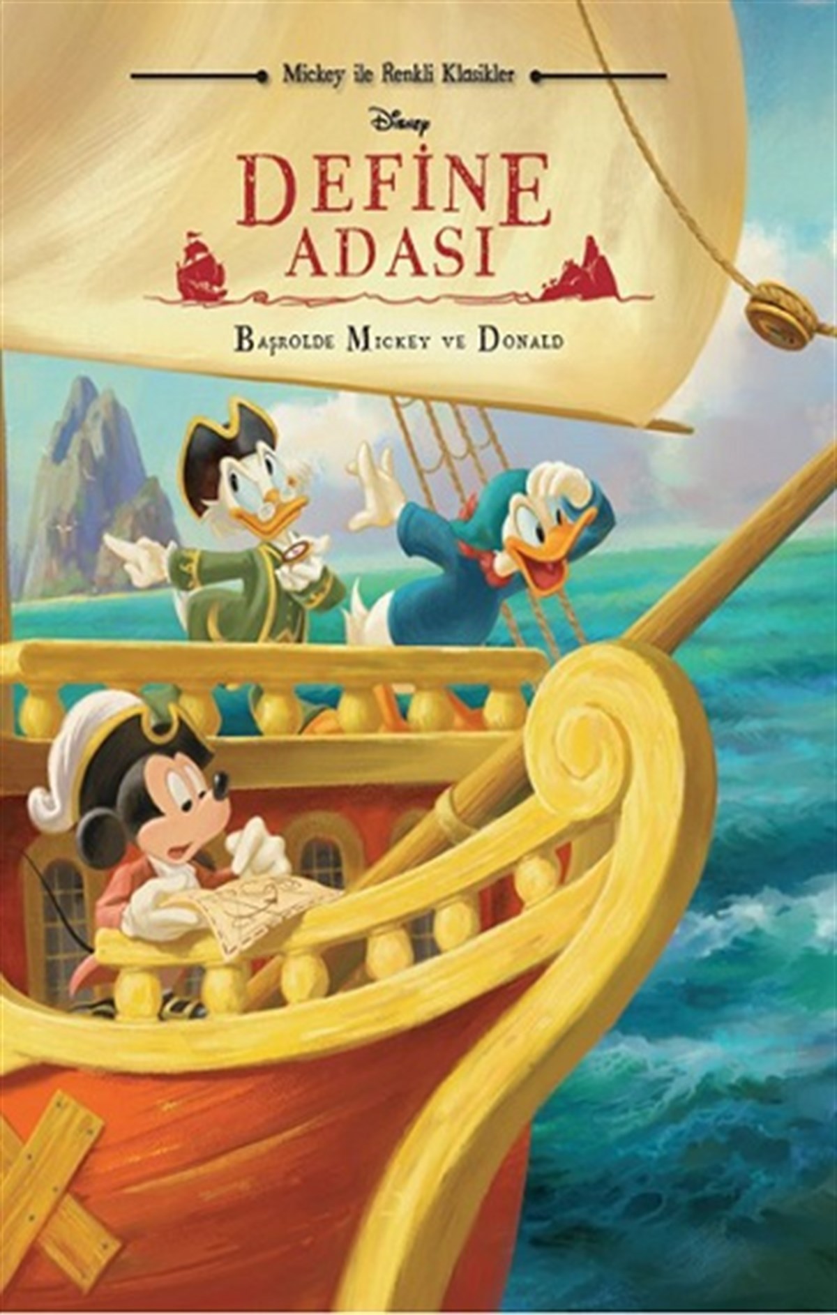 Disney Mickey İle Renkli Klasikler Define Adası