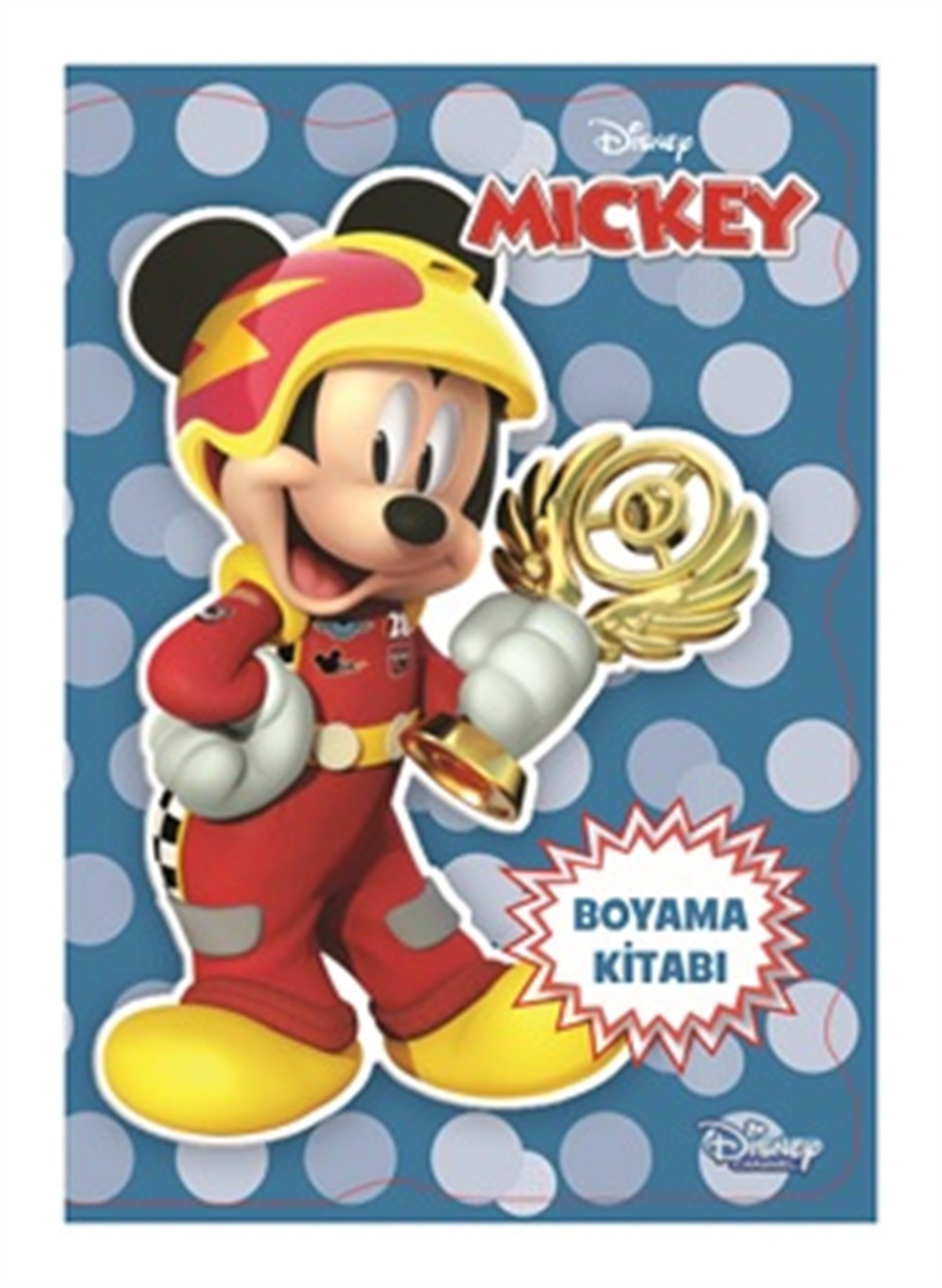 Disney Mickey ve Çılgın Yarışçılar Boyama Kitabı