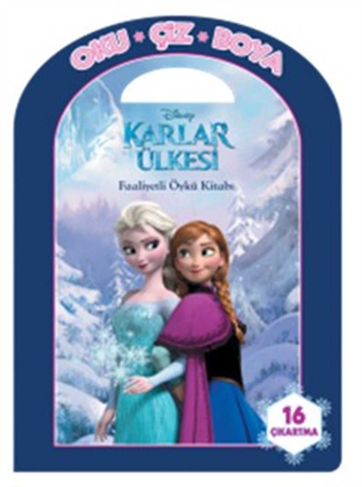 Disney Oku Çiz Boya Karlar Ülkesi