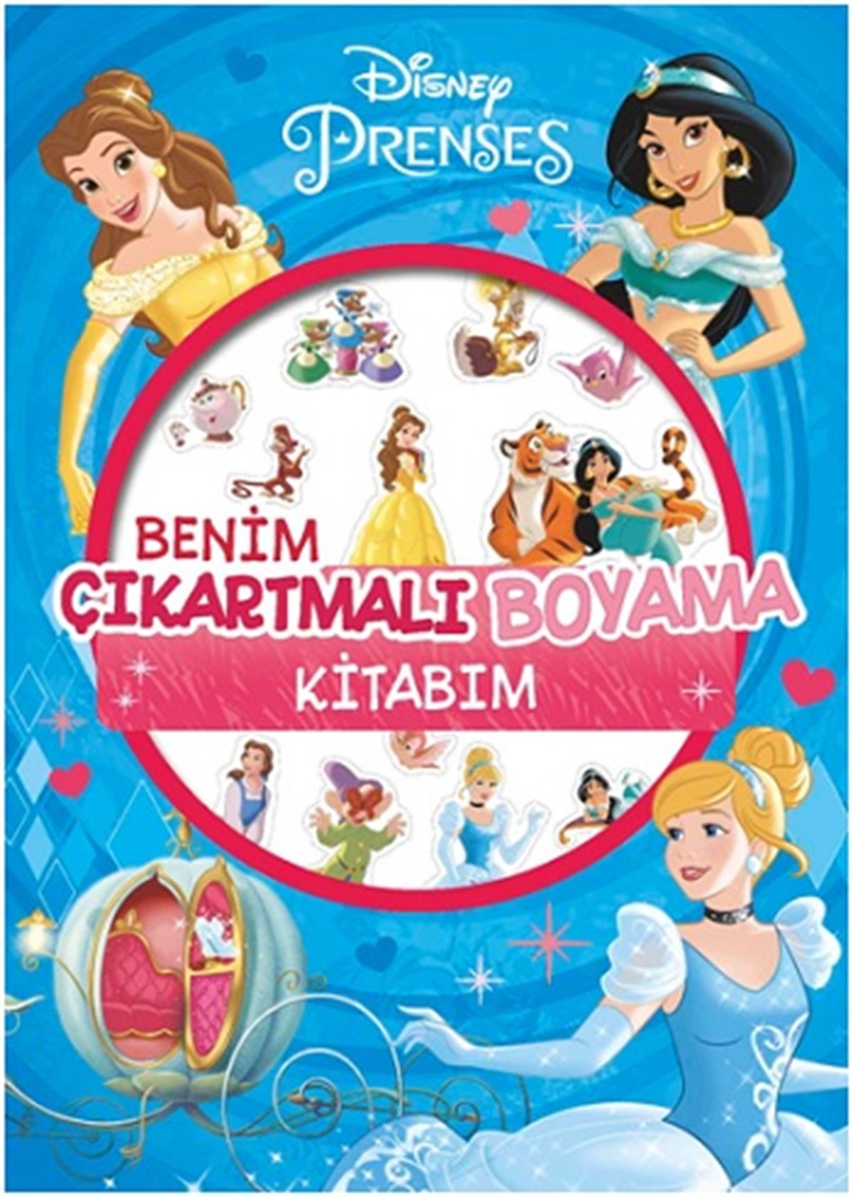 Disney Prenses - Benim Çıkartmalı Boyama Kitabım