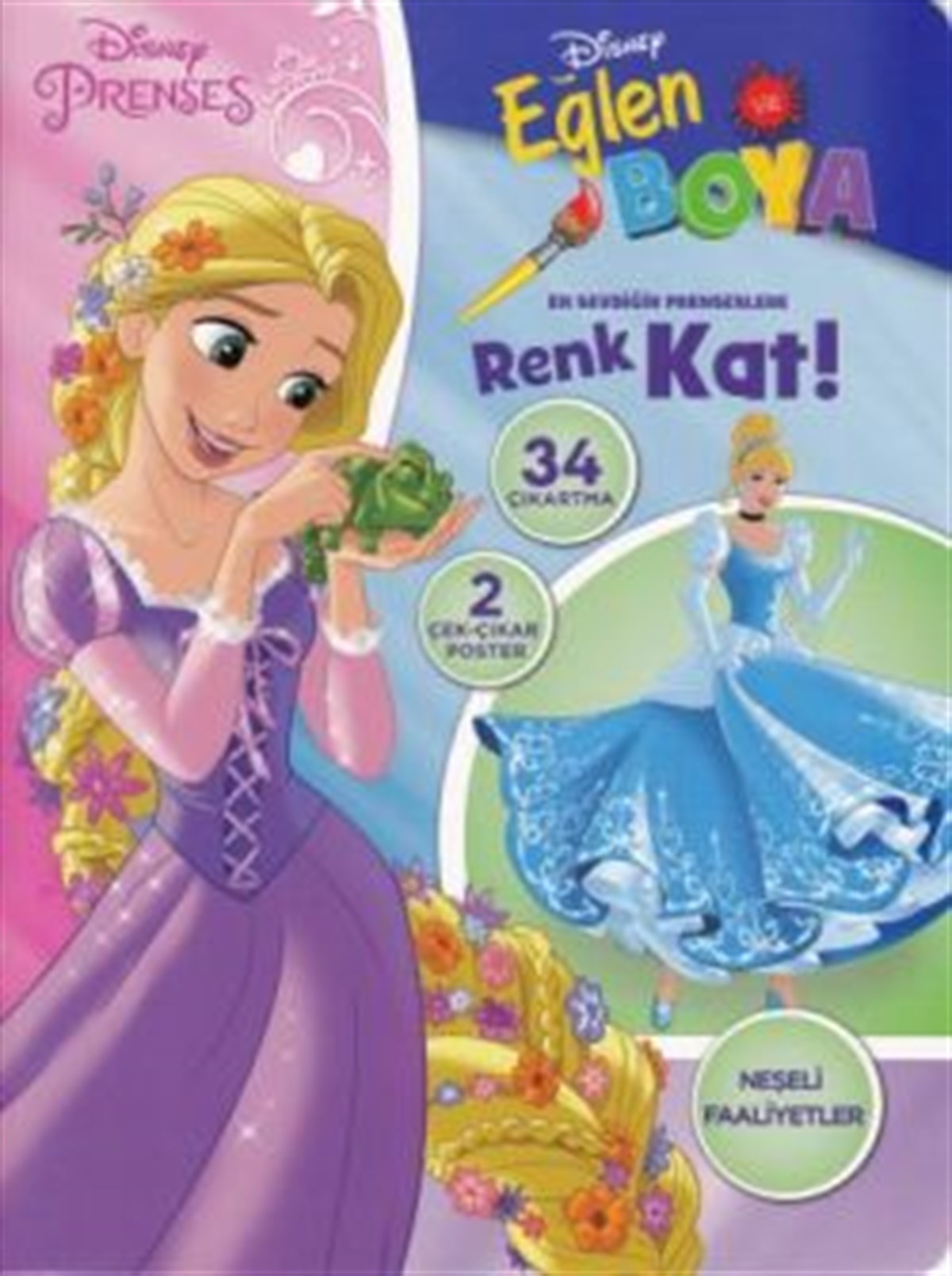 Disney Prenses Eğlen Boya