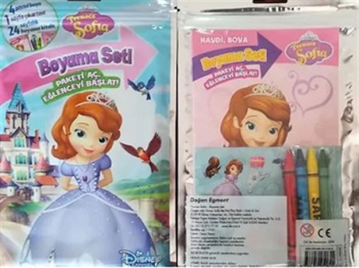 Disney Prenses Sofia Boyama Seti