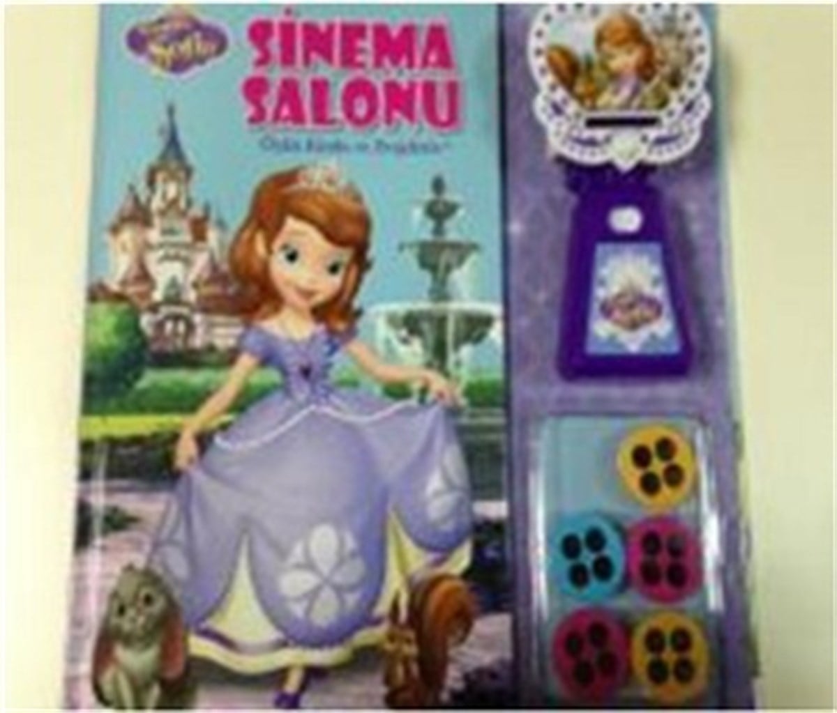 Disney Prenses Sofia: Sinema Salonu - Öykü Kitabı ve Projektör