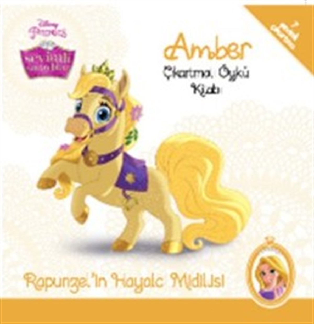Disney Sevimli Saraylılar: Amber- Çıkartmalı Öykü Kitabı