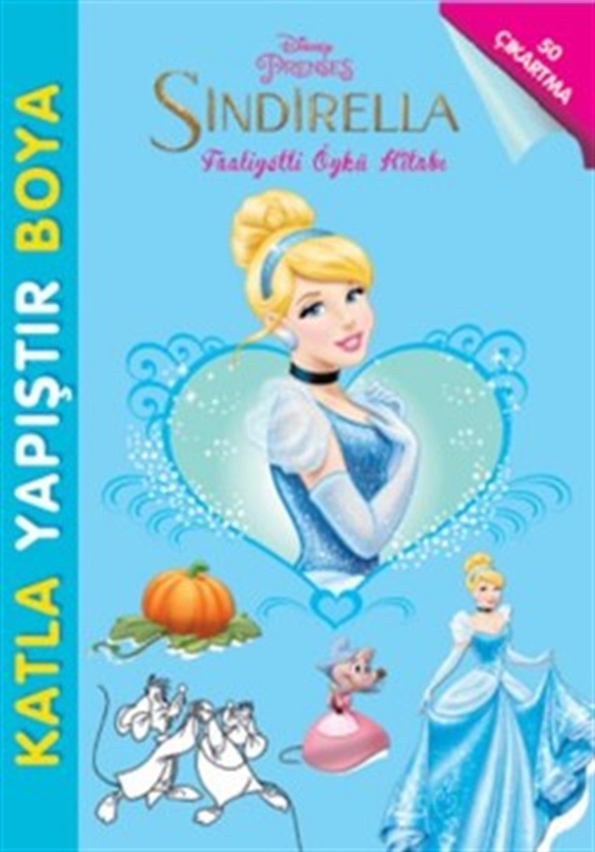 Disney Sindirella Faaliyetli Öykü Kitabı