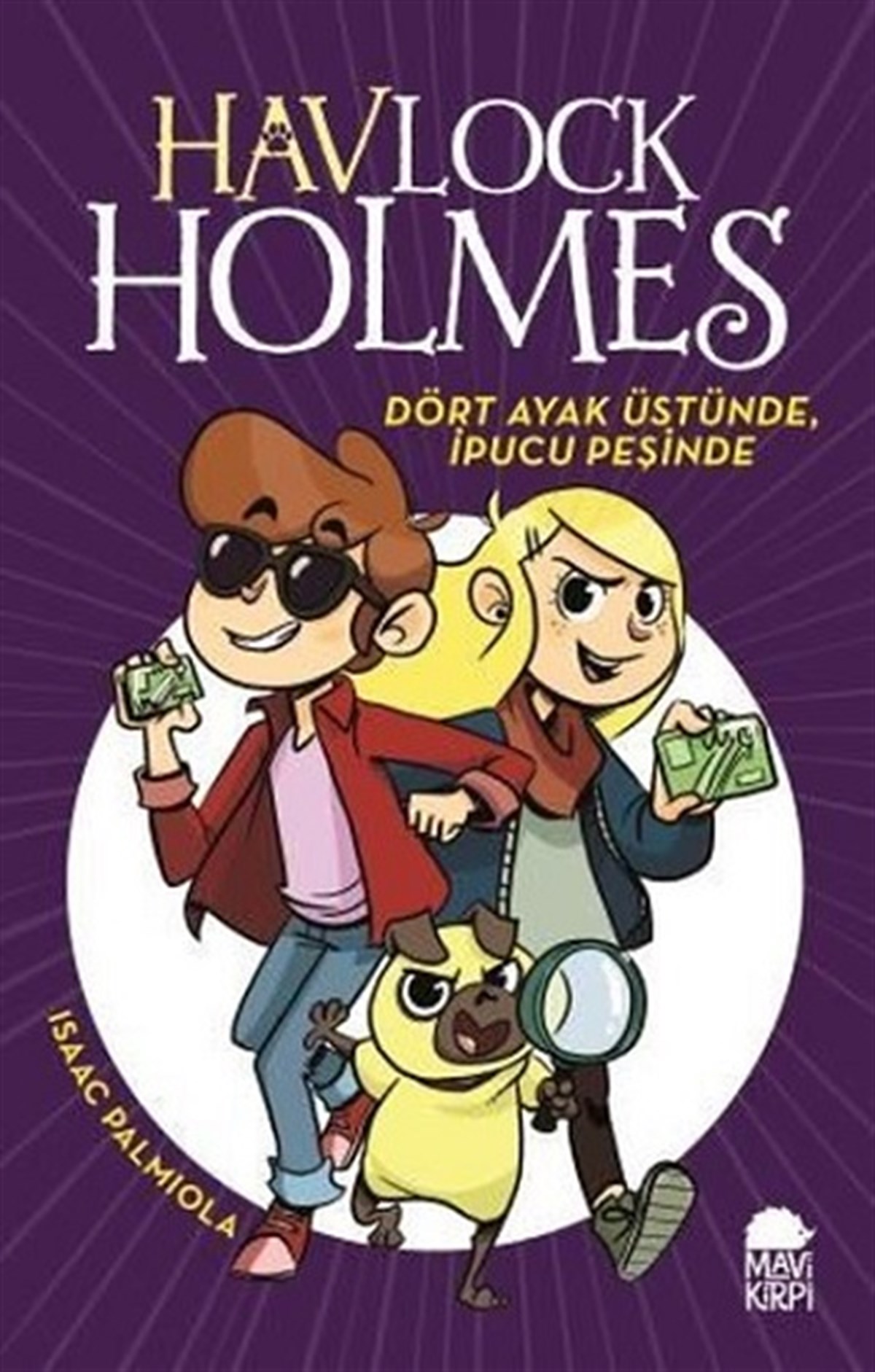 Dört Ayak Üstünde İpucu Peşinde - Havlock Holmes (Ciltli)