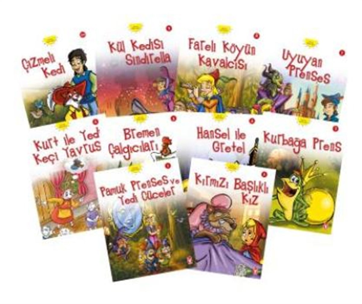 Dünya Masalları Seti 1 (10 Kitap)