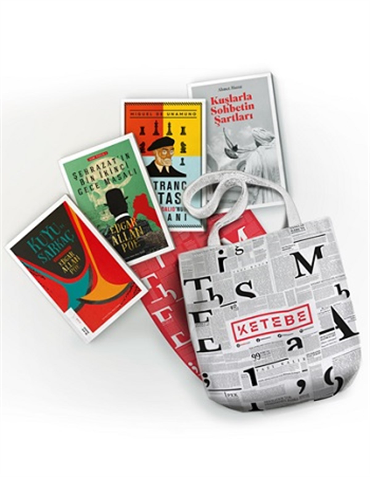 Edebiyatın Ustaları Serisi (4 Kitap Set - Çanta)