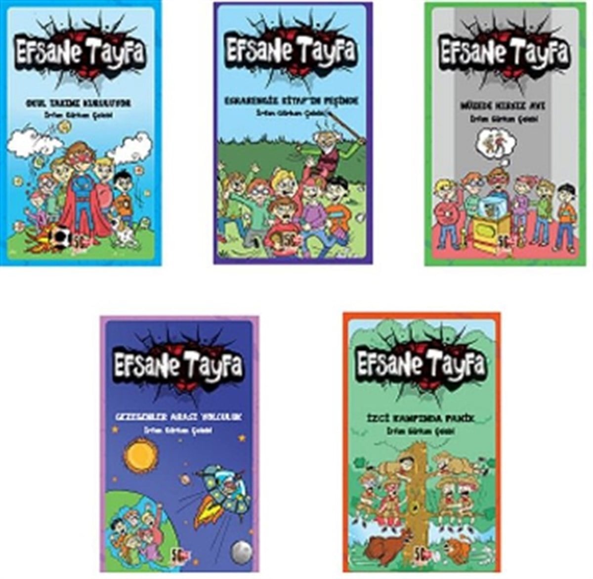 Efsane Tayfa Seti - 5 Kitap Takım Kutulu