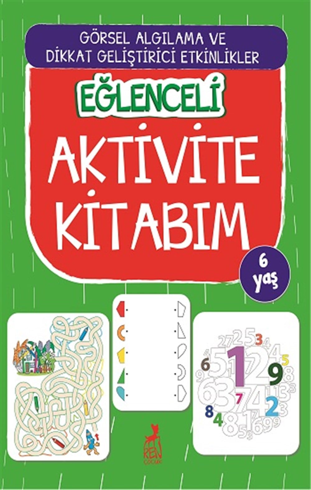 Eğlenceli Aktivite Kitabım 6 Yaş