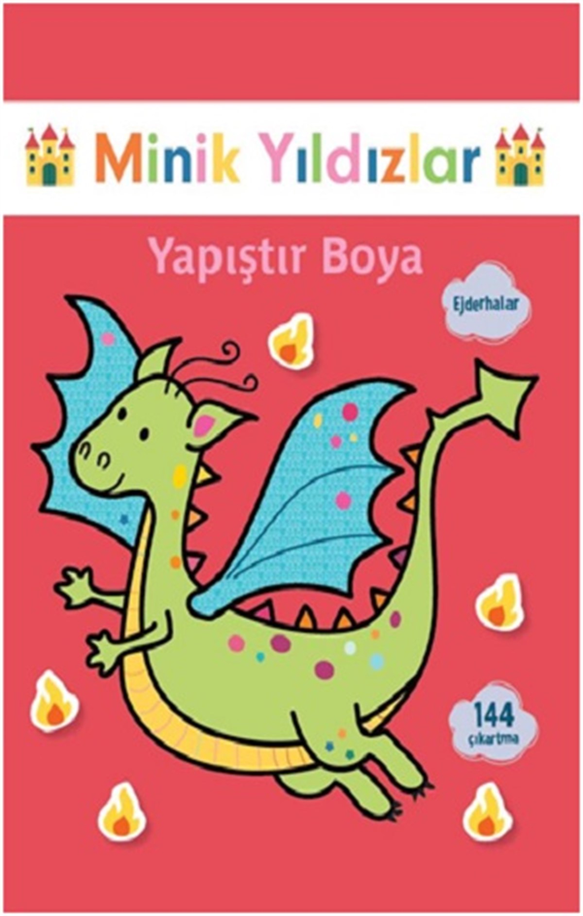 Ejderhalar Yapıştır Boya - Minik Yıldızlar