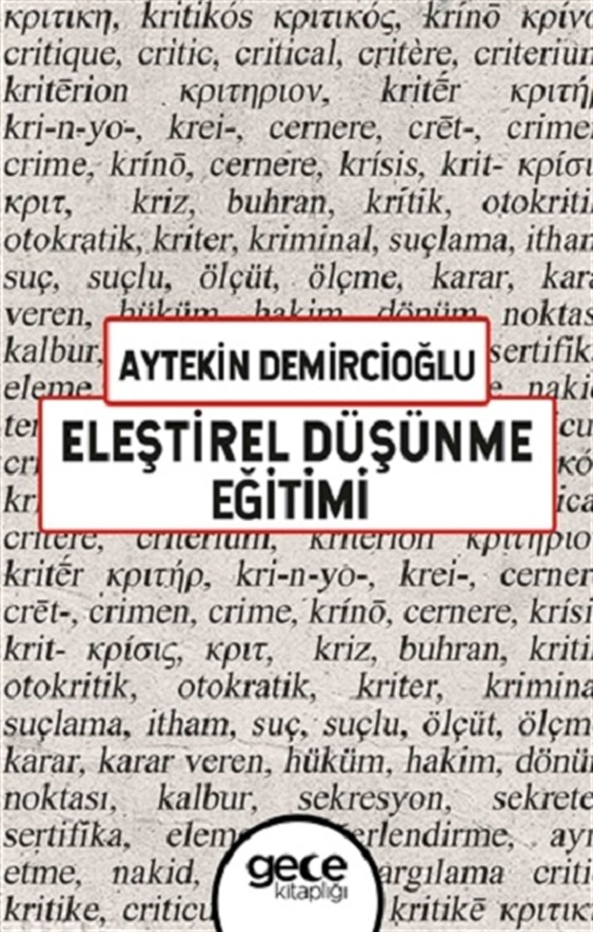 Eleştirel Düşünme Eğitimi