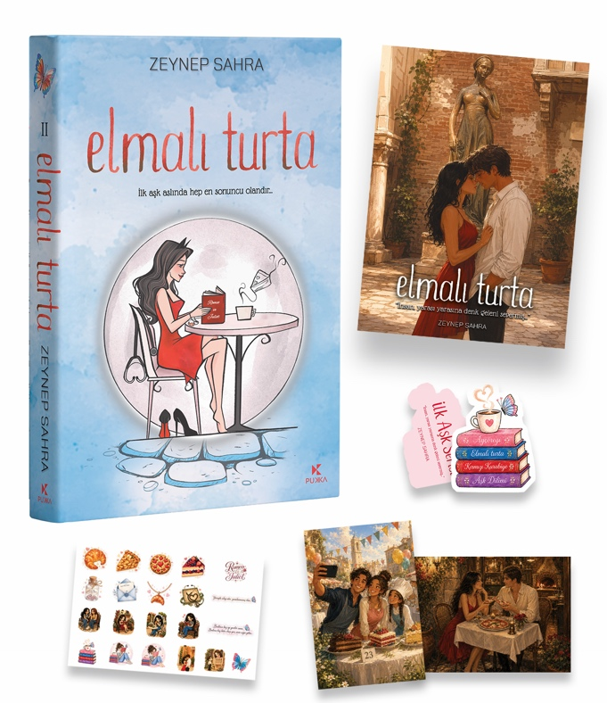 Elmalı Turta - Kenar Boyamalı - Ciltli