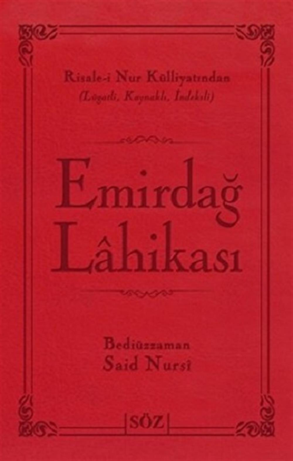 Emirdağ Lahikası (Ciltli)